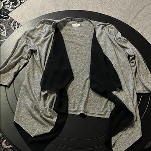 Brixon Ivy Gray and Black Women's Cardigan